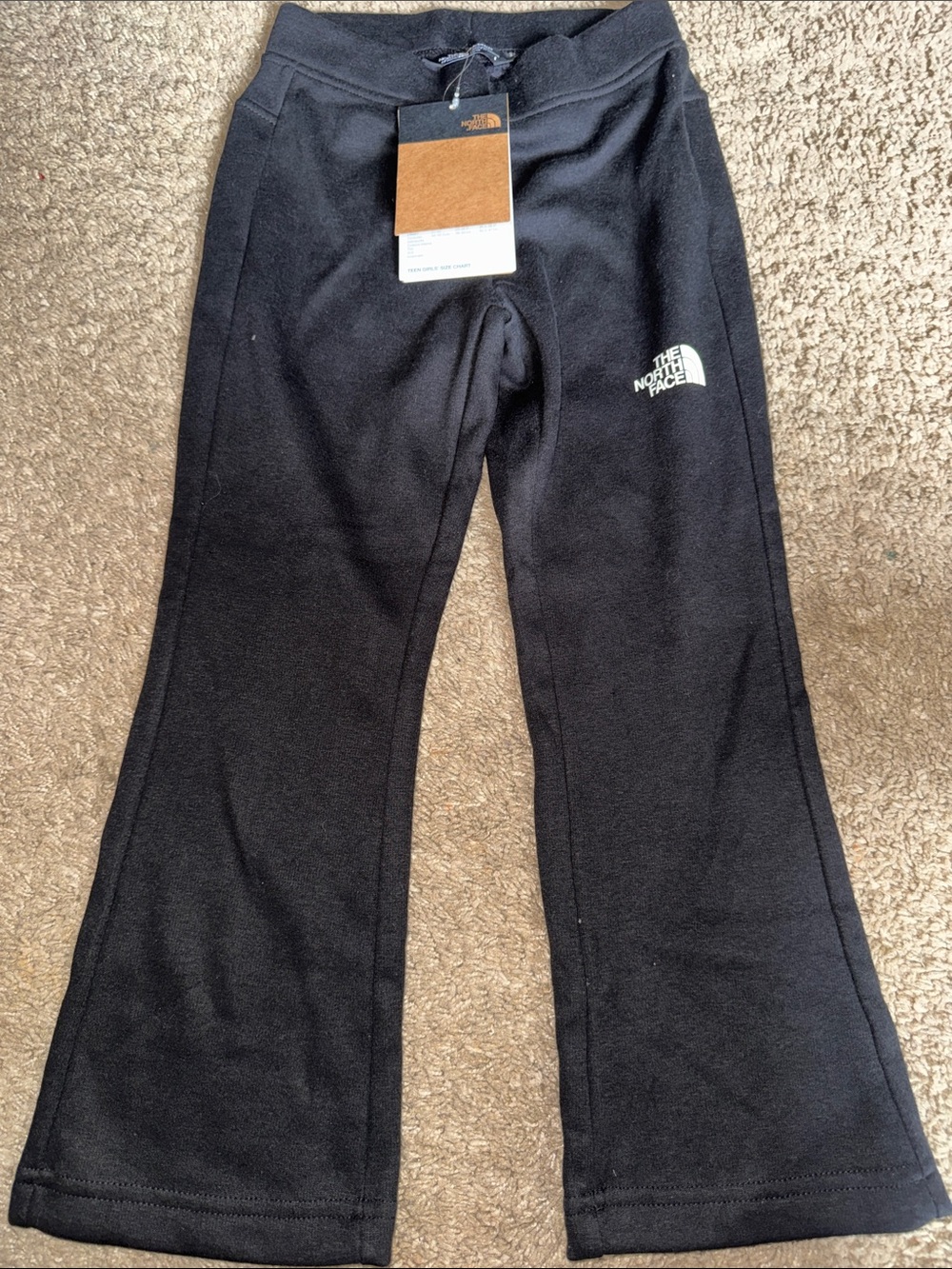 Kids North Face Wide Leg Sweat Pants